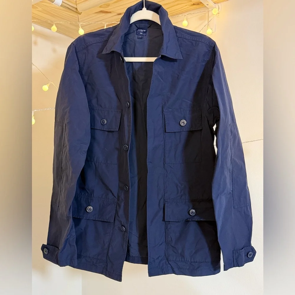 🌾 J. Crew Men's Navy Utility Jacket